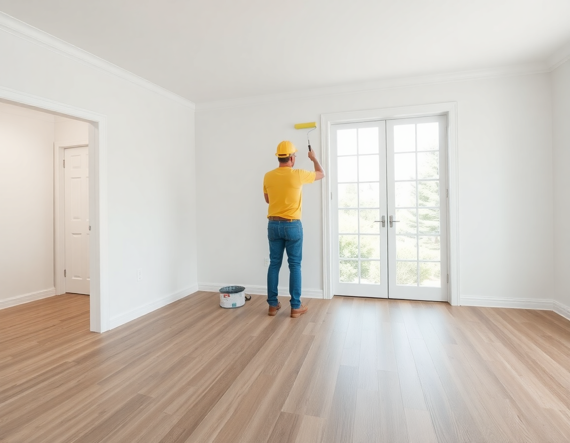 Pintura y piso nuevo